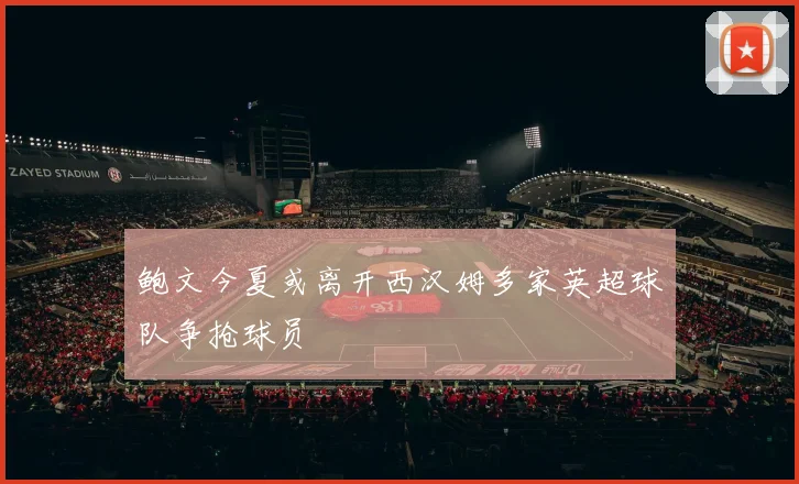 鲍文今夏或离开西汉姆多家英超球队争抢球员